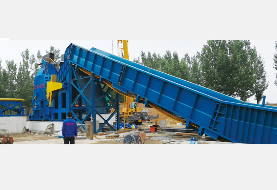 3000馬力廢鋼破碎生產線 3000馬力廢鋼破碎生產線